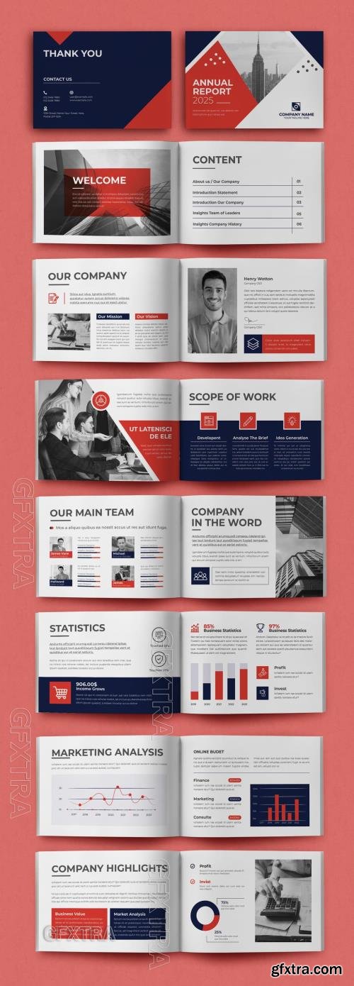 Annual Report Design Layout 605957512