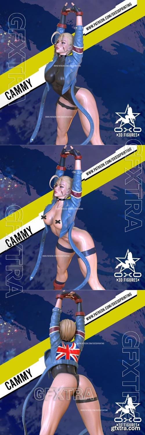 OXO3D - Cammy from Street Fighter &ndash; 3D Print Model