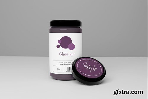 Glass Jar Mockup TEACPDE