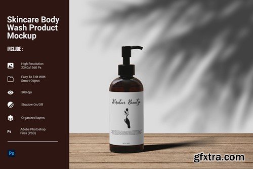 Body Wash Product Mockup 5TLCPJC