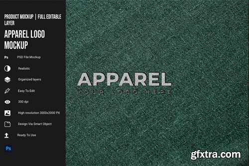 Apparel Logo Mockup 8WMXH97