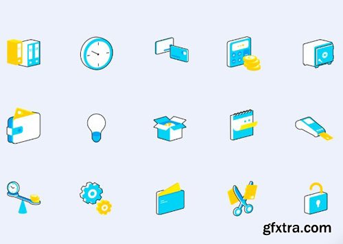 30 Animated Finance Icons Ui8.net