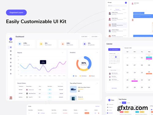 Base - SaaS Dashboard UI Kit Ui8.net