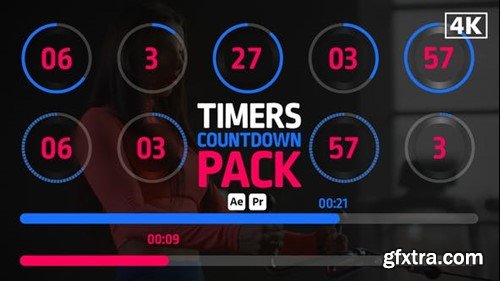 Videohive Timers Countdown Pack 46053555