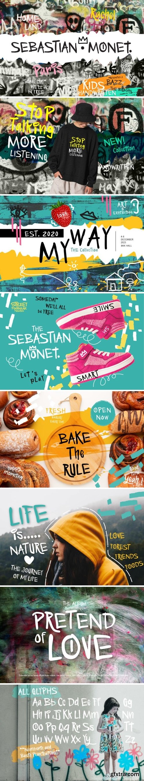 Sebastian Monet Font