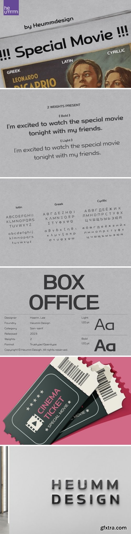 Special Movie Font