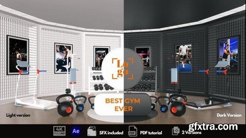 Videohive Gym Logo Reveal 46003650