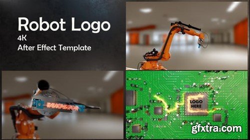 Videohive Robot Logo Animation 44666625