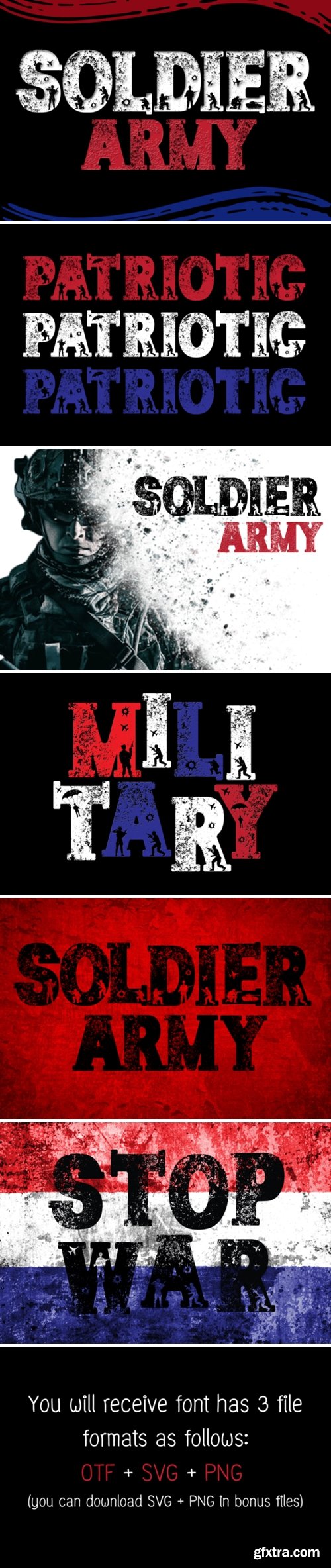 Soldier Army Font