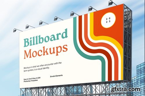 Advertising Billboard Mockup B9Z86PR