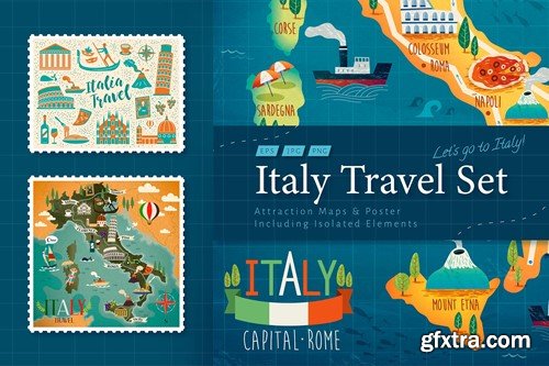 Italy Travel Set HB6KAED