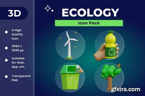 Ecology 3D Illustration v.1 GNGZXJ5