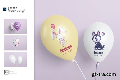 Balloon Mockup 3ZHW6Y3