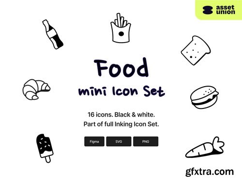 Food - Inking Icon Set Ui8.net