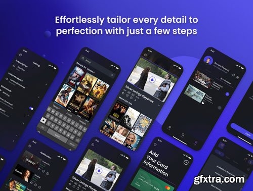 Flixism - Movie Streaming App UI Kit Ui8.net
