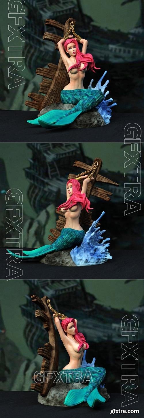 Exclusive - Mermaid - Ariel &ndash; 3D Print Model