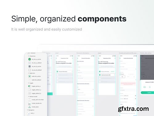 Mintsoft creates clean, minimal UI kit Ui8.net