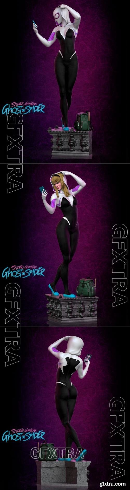 Spider Gwen - Ghost Spider &ndash; 3D Print Model