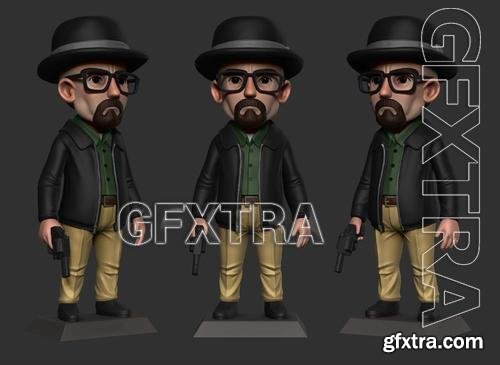 Heisenberg Walter White &ndash; 3D Print Model