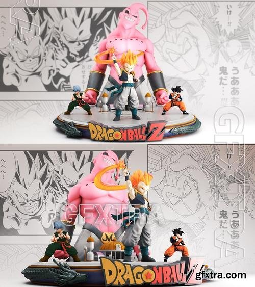 Dragon ball - gotenks sculpt &ndash; 3D Print Model