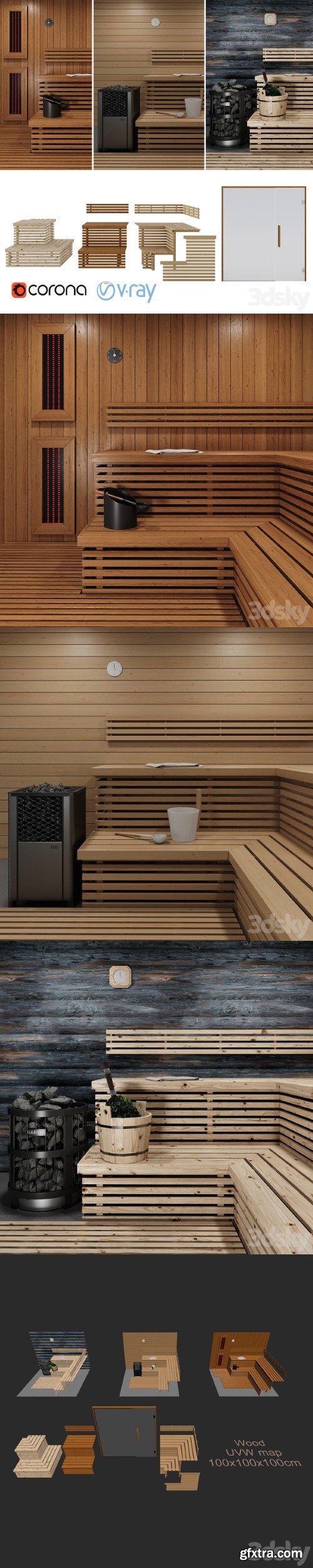 Sauna set / Sauna constructor