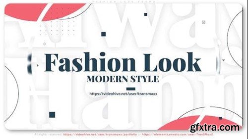 Videohive Fashion Look Promo 46049303