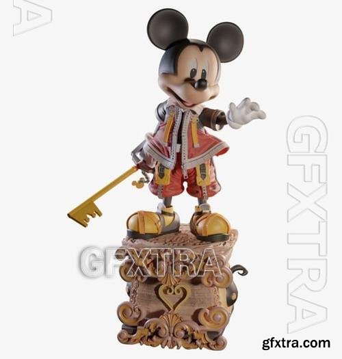 DTR - Kingdom Hearts Mickey &ndash; 3D Print Model