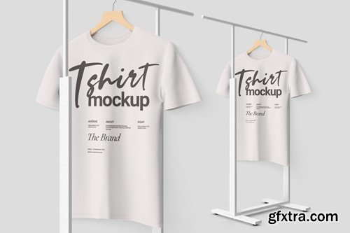 Tshirt Single Hanging Mockup RBT688K