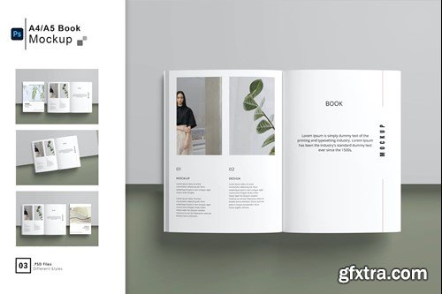 Books Mockup BJ4Y496