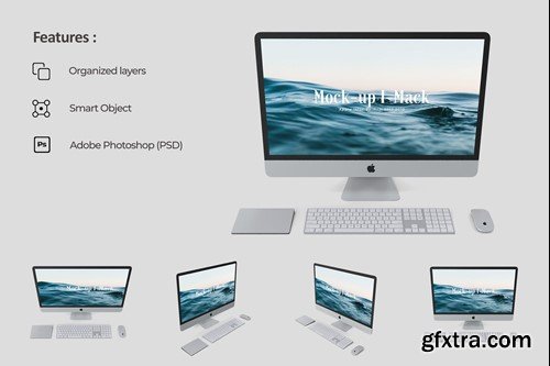 iMac Apple Mockup N5WGJTX