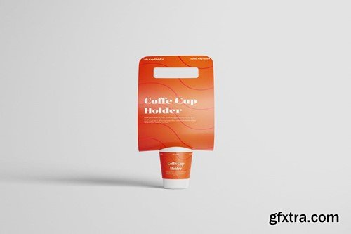 Coffe Cup Holder Mockup K6D55EC