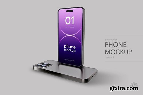 Realistic Phone Mockup vol.2 HMDWXFL