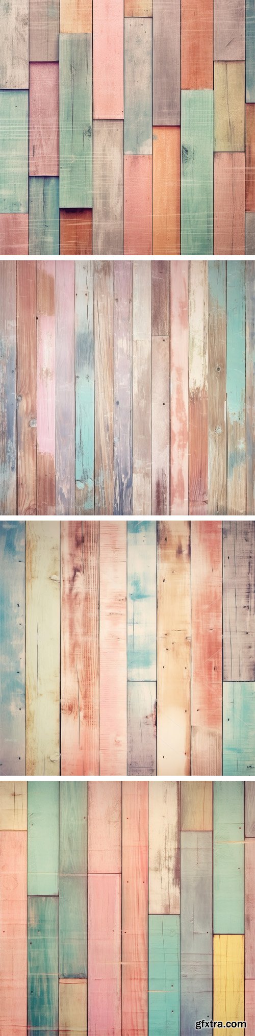 Pastel Wood Textures Collection