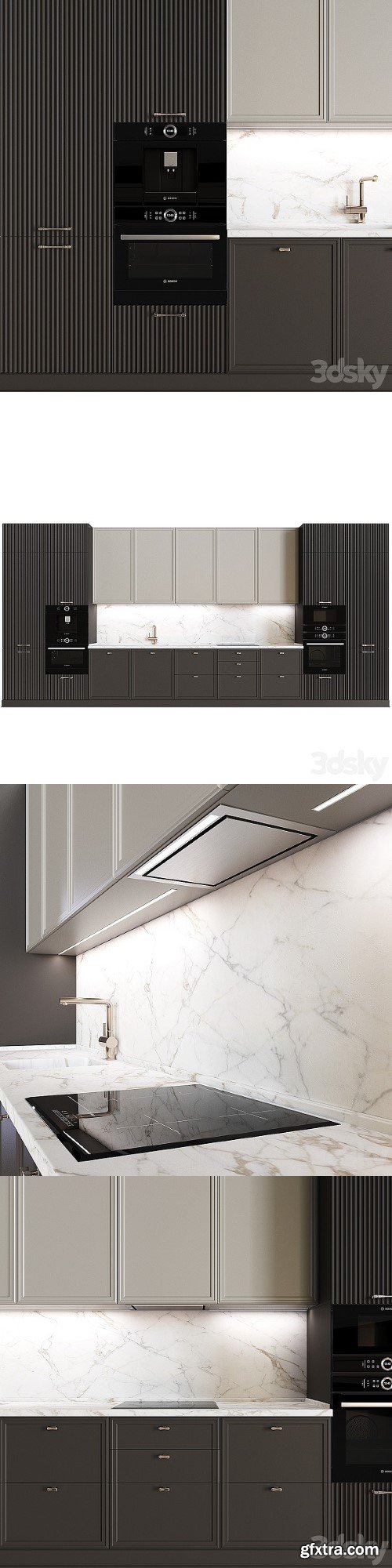 Neoclassical Kitchen 15