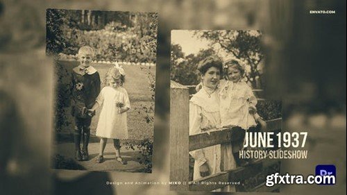 Videohive The History Slideshow 46063605