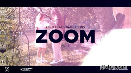 Videohive Light Leaks Zoom Transitions Vol. 03 46089535