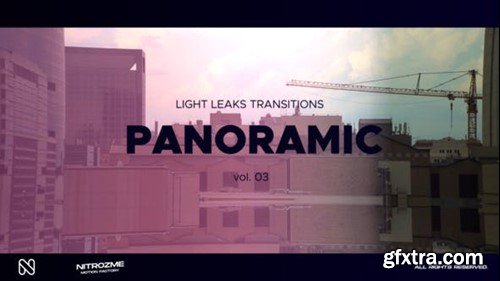 Videohive Light Leaks Panoramic Transitions Vol. 03 46089391