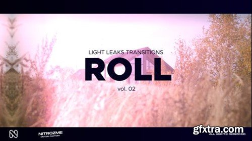 Videohive Light Leaks Roll Transitions Vol. 02 46089418