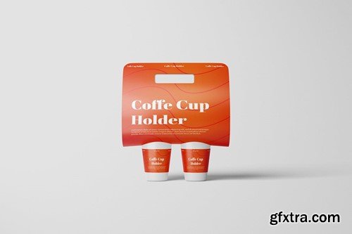 Coffe Cup Holder Mockup K6D55EC