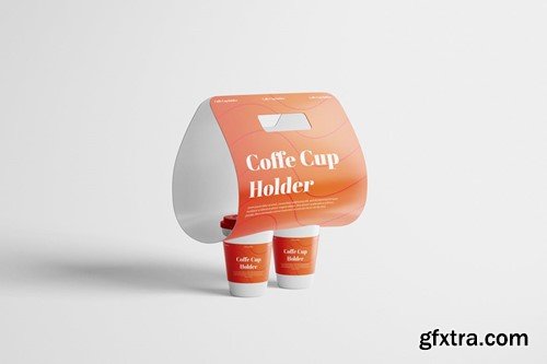 Coffe Cup Holder Mockup K6D55EC