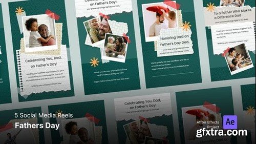 Videohive Happy Fathers Day - Instagram Reel Template 45912962