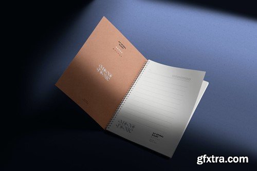 A4 Spiral Diary Mockups HG5CCL8