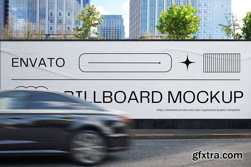 Advertising Street Mockup 6EBNXH7