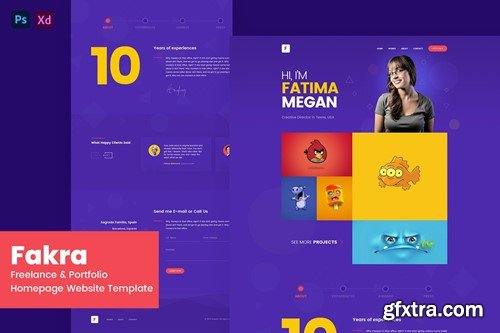 Fakra - Freelance & Portfolio Website Design RANQGWT