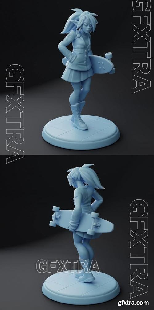 Silent Barb &ndash; 3D Print Model