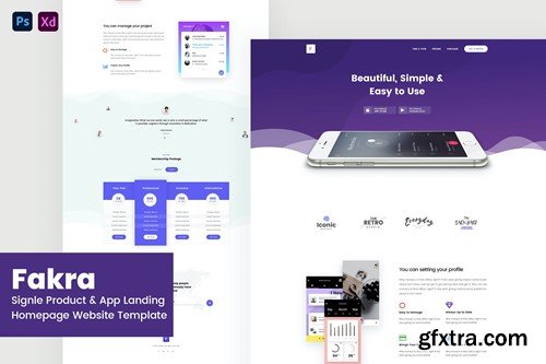 Fakra - Single Product Landing Page 8D9KSYG