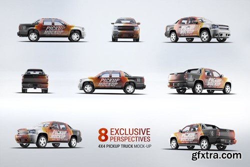 4X4 Pickup Truck Mock-Up YRZQET