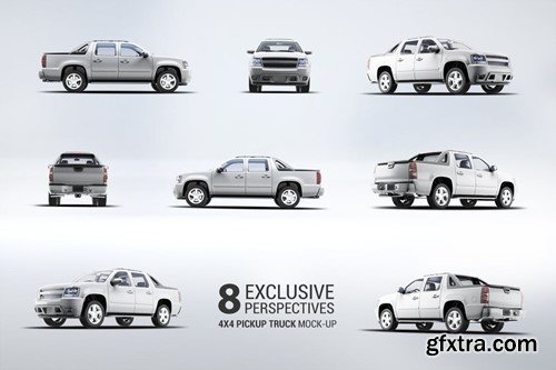 4X4 Pickup Truck Mock-Up YRZQET