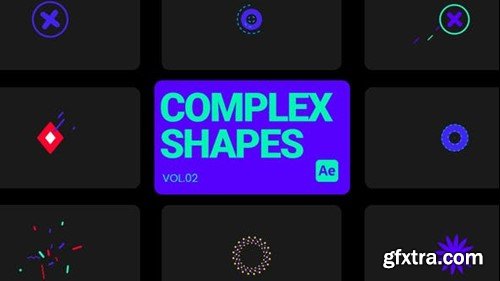 Videohive Complex Shapes 02 for After Effects 46060308