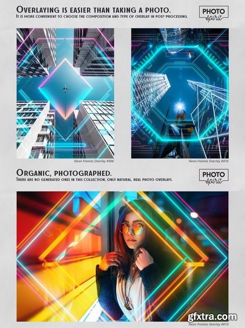 GraphicRiver - Neon Frames Effect Overlays - 45355812